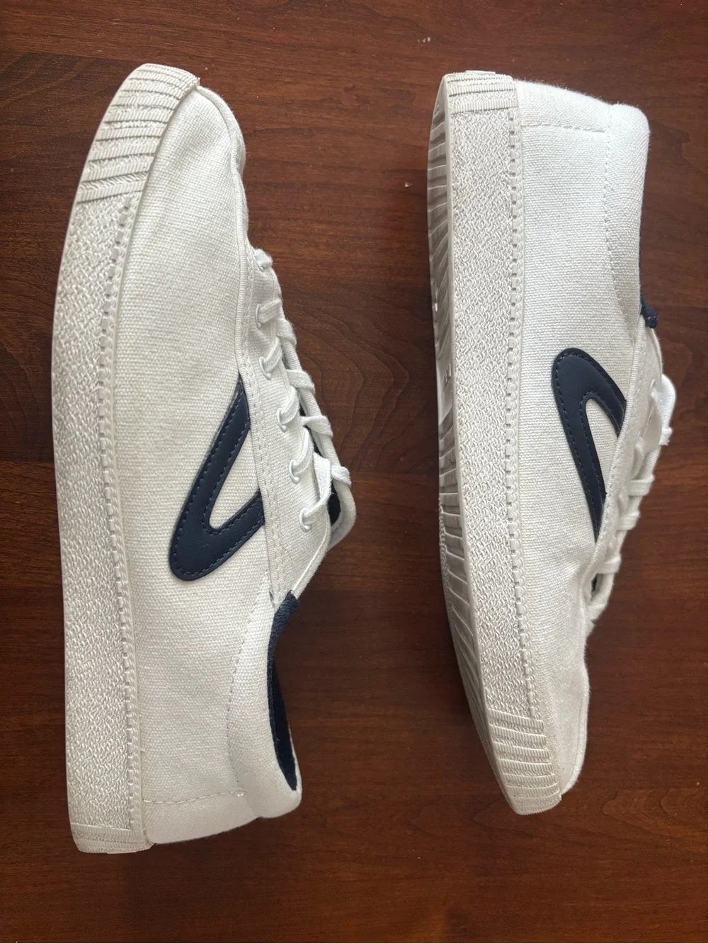 White Tretorn Canvas Women’s Sneakers  - Classic Casual Shoes